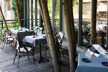 Accès de l’Atelier Yssoirien · Restaurant Issoire, Puy-de-Dôme